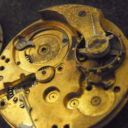 古い懐中時計のジャンク品2点セットです。 JW -258 5枚目の画像