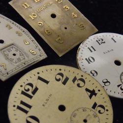 本物志向。古い腕時計の文字盤のみ4枚セットです。JW -327 4枚目の画像