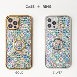 天然貝 螺鈿アート 【iPhone12/13/14/15対応】クッキーフェスティバル（ iPhone プレミアムケース） 7枚目の画像