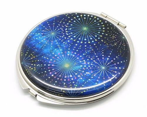 yuri】貝細工コンパクトミラー＆寺社リーフレット4件 yuri様