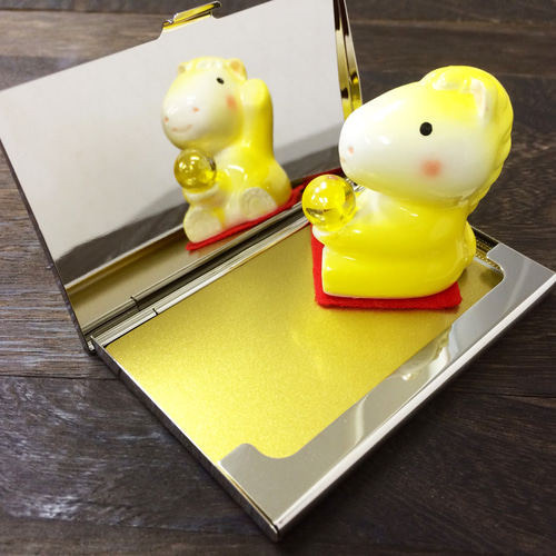 螺鈿 名刺＆カードケース【蝶3】 名刺入れ・カードケース Print