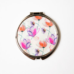 Natural Shell Compact Mirror (Tulip / Golden Afternoon) Shell / 第3張的照片