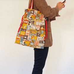専用ページ　ハンドメイドバッグ 手作りのキャンバストートバッグ ショッピングバッグ お買い物