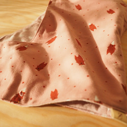手作粉紅小熊圖案 保暖圍巾連帽子 可做嬰兒小孩成人尺寸 第4張的照片