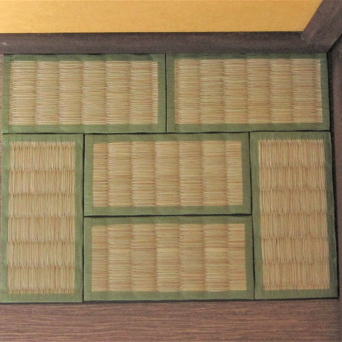 畳譲ります ミニチュア畳 （抹茶6畳） その他インテリア雑貨 工房けせら ☆KESERA