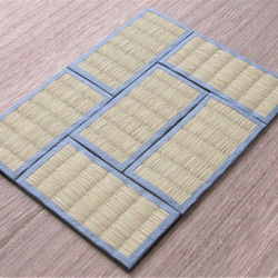 ミニチュア畳　（藍色6畳） 2枚目の画像