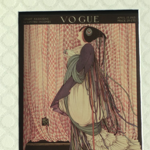 vogue 表紙プリント壁掛け絵画
