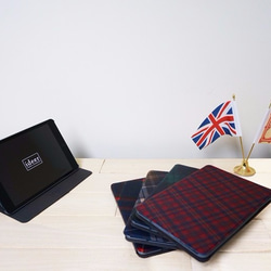 [特價] Tartan Stewart Bleu iPad Mini 1-3 保護套 第9張的照片