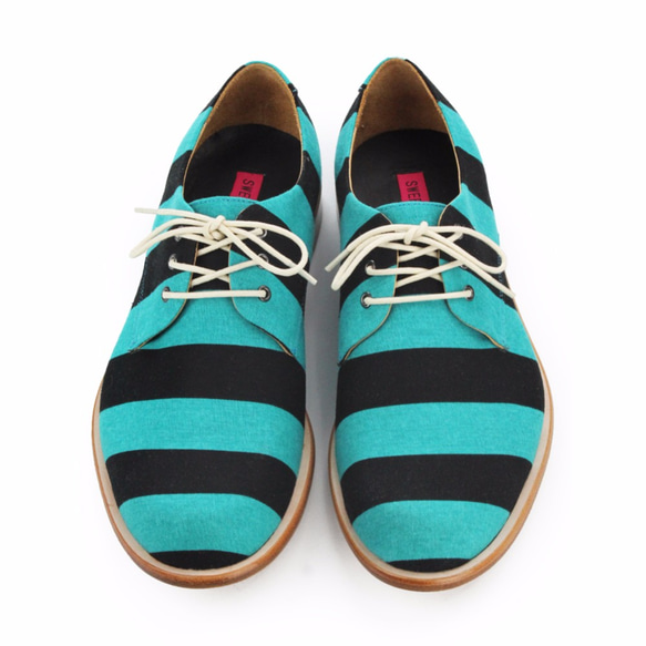 Tweedledum M1126A Teal Stripe 第3張的照片