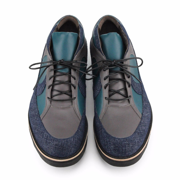 FROZEN SHORE M1145 Navy Grey 第3張的照片