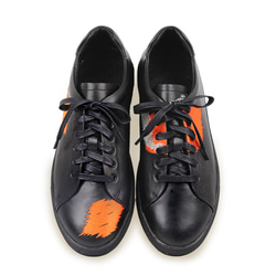 Great Black Carp M1181 Leather Sneaker 第2張的照片