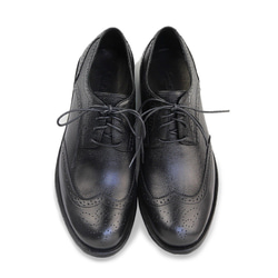 Lux M1090 Black Derby Shoes 第2張的照片