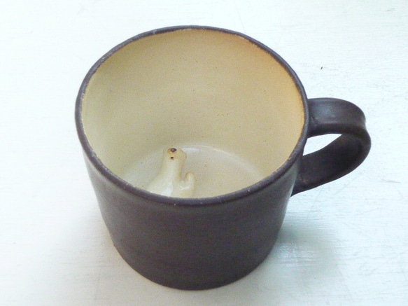お風呂マグ茶/白クマ2 2枚目の画像