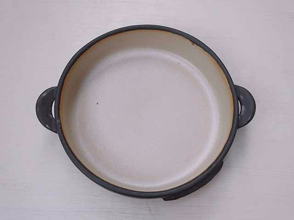 おさむ様ご予約★グラタン皿/白クマ1 3枚目の画像
