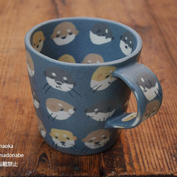 B品★練込マグ/カワウソ 1枚目の画像