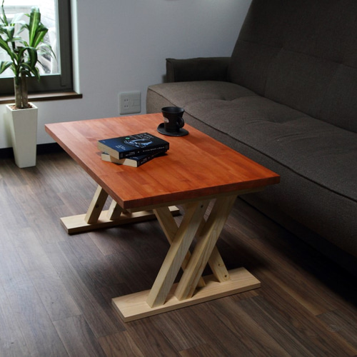 格子のコーヒーテーブル　(Creemaで購入) 格子のコーヒーテーブル(Creemaで購入)