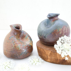 花瓶・陶器・焼き物・轆轤ろくろ・手作りの陶器・釉薬焼成