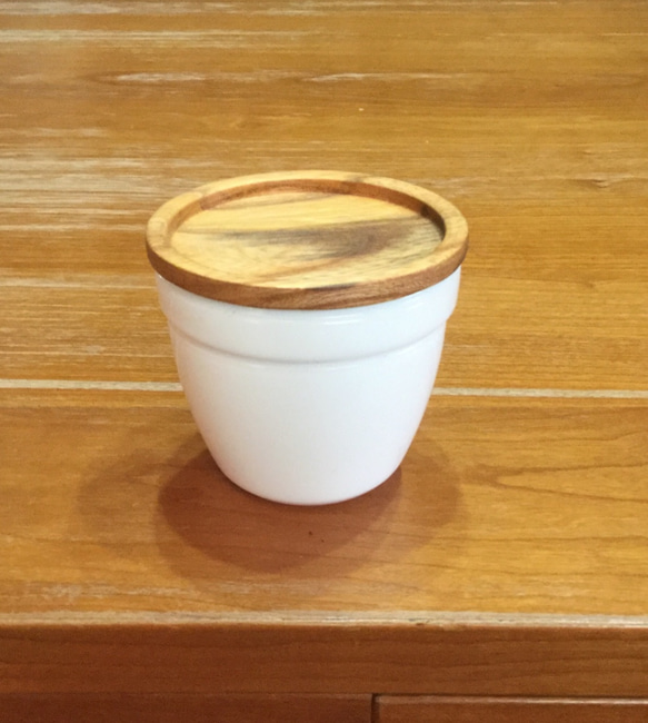 【受注制作】モロゾフのプリンを食べた後にwood capFを 4枚目の画像