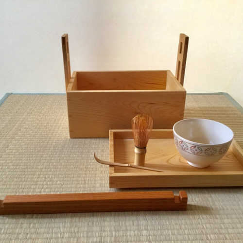 受注制作】茶道具箱 その他キッチン小物 cafecafe 通販 2010355