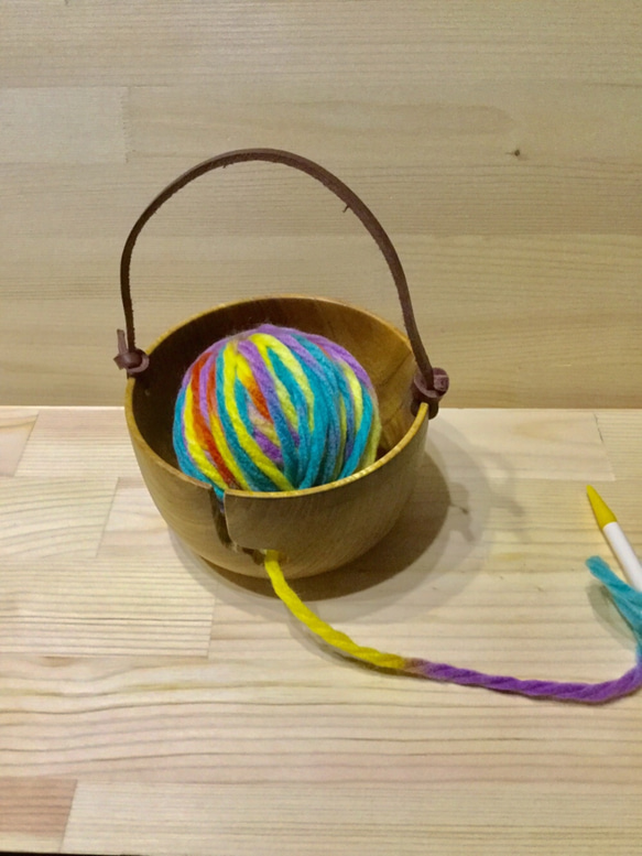 【受注制作】yarn bowl 2枚目の画像