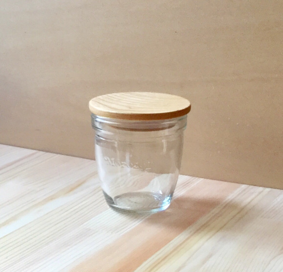 【受注制作】モロゾフのプリンを食べた後にwood capをC 1枚目の画像