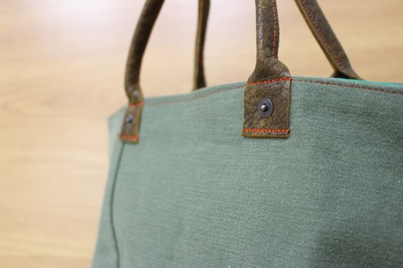 Simple tote leather (mini) 1 3枚目の画像