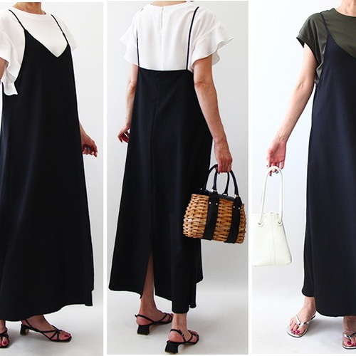 【新品未使用】JOURNAL STANDARD キャミソールワンピース　Aライン Aletta vita ワンピース キャミワンピース Iライン ロング