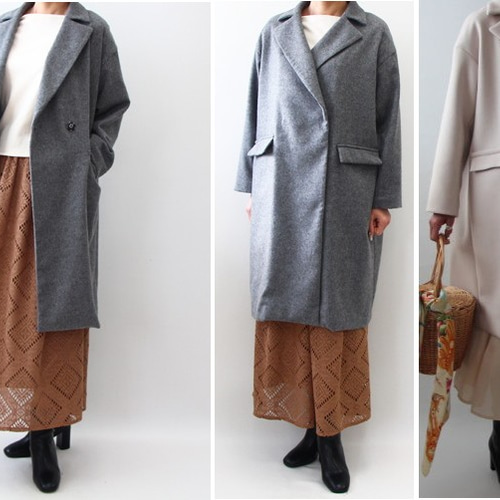 【新品】シーナリー　オーバーテーラードコート 型紙 オーバーテーラードコート【648】（裏地） 型紙 布と型紙の