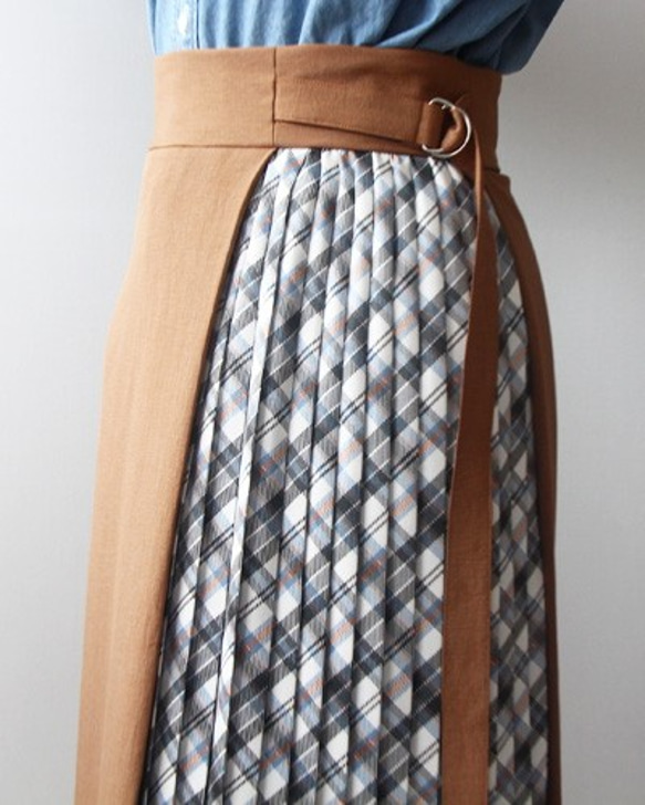 型紙　切り替えラップ風スカート【791】 8枚目の画像