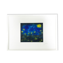 絵画「夜景」 4枚目の画像