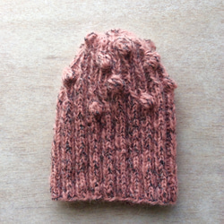 弗萊克的針織帽粉紅色 第1張的照片