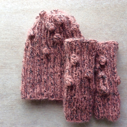 弗萊克的針織帽粉紅色 第3張的照片