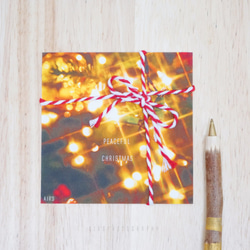 Christmas card(2入) 第3張的照片