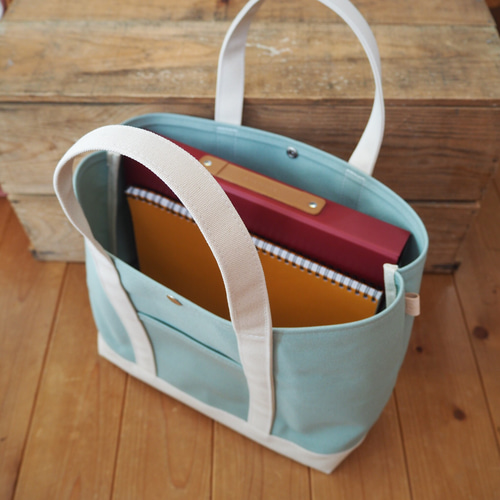 帆布Lトートバッグ ミントドロップ×キナリ トートバッグ 63CANVAS 通販