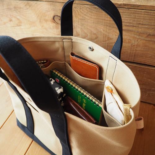 トートバッグオプション内側ポケット追加 トートバッグ 63CANVAS 通販