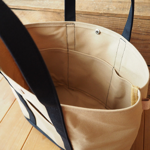 トートバッグオプション内側ポケット追加 トートバッグ 63CANVAS 通販