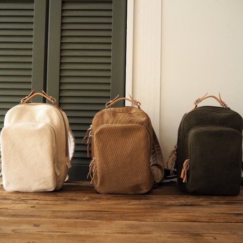 帆布リュックサック キナリ リュック・バックパック 63CANVAS 通販