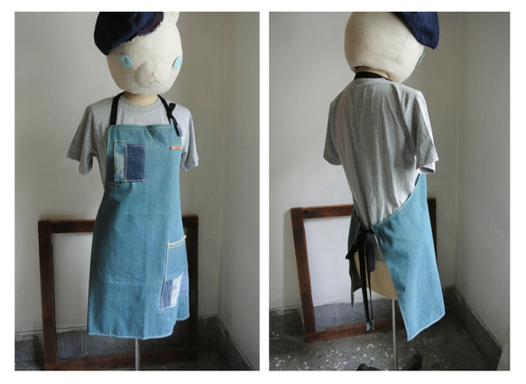 首のコーヒー/食料品/食品/レストラン/家族/作業アーティストエプロン