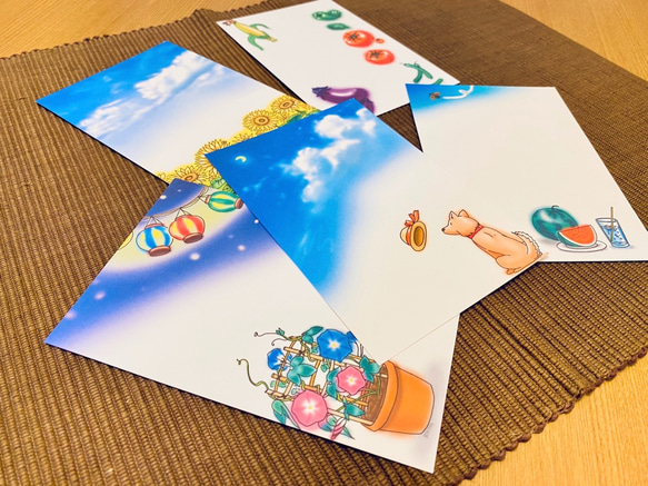 ポストカード5枚セット】夏の思い出ポストカードセット ポストカード