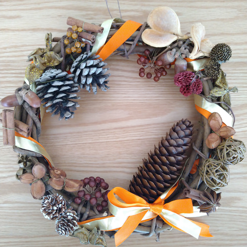 大きな松ぼっくり （ドイツトウヒ） 5~6こセット その他素材 Wreath