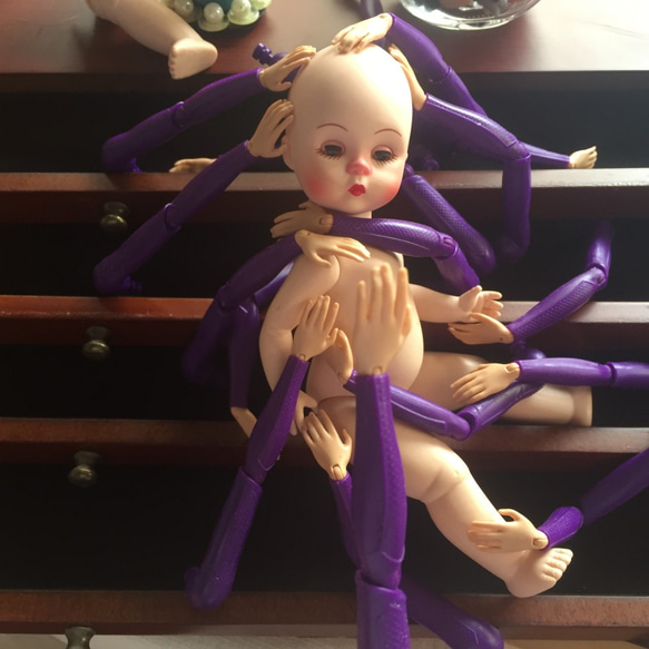レトロなバービーより腕VINTAGE手作り素材人形DIYボディコレクションジョイント 6枚目の画像