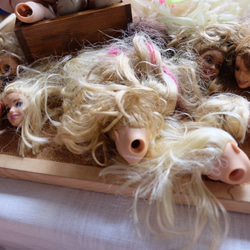 ヴィンテージバービーヘッドヴィンテージインスピレーション手作り素材人形DIYボディ収集ジョイント 3枚目の画像