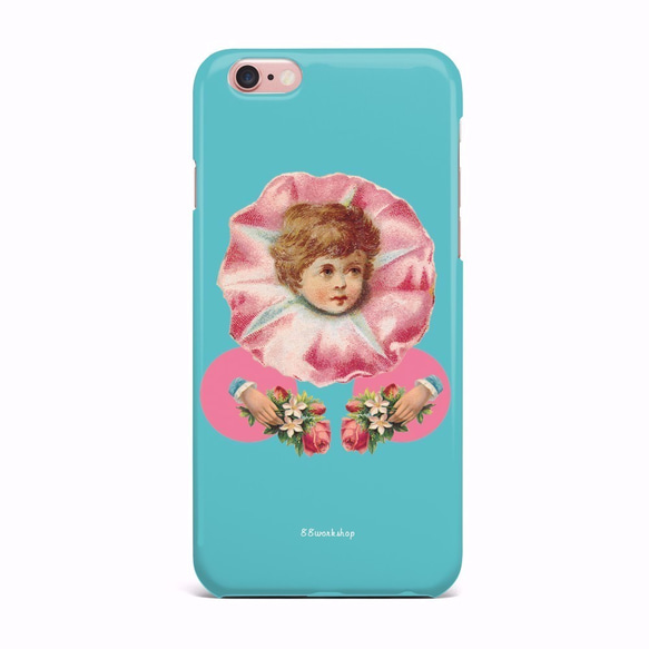 【vintage doll】清新復古娃娃趣怪撞色手機殼iphone7/7plus其他機型可定製/訂單製作 第3張的照片