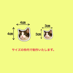 ペットシール/4㎝、3㎝/6枚/耐水性 4枚目の画像