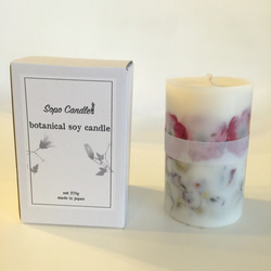 botanical soy candle ⋆.*ローズ⋆.* 4枚目の画像