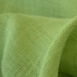 ラスト1★リネンガーゼ　スヌード　淡い緑　140㎝ 4枚目の画像