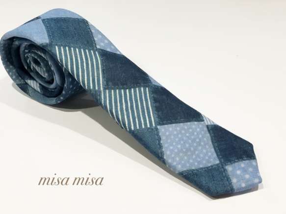 アトリエgg デニムネクタイ　希少 アトリエgg デニムネクタイ 希少 GG MADE IN TOKYO.』『GG+KIITI