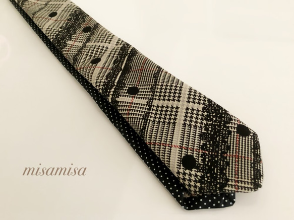 グレンチェックシルクネクタイ｜メンズファッション通販 MEN'S