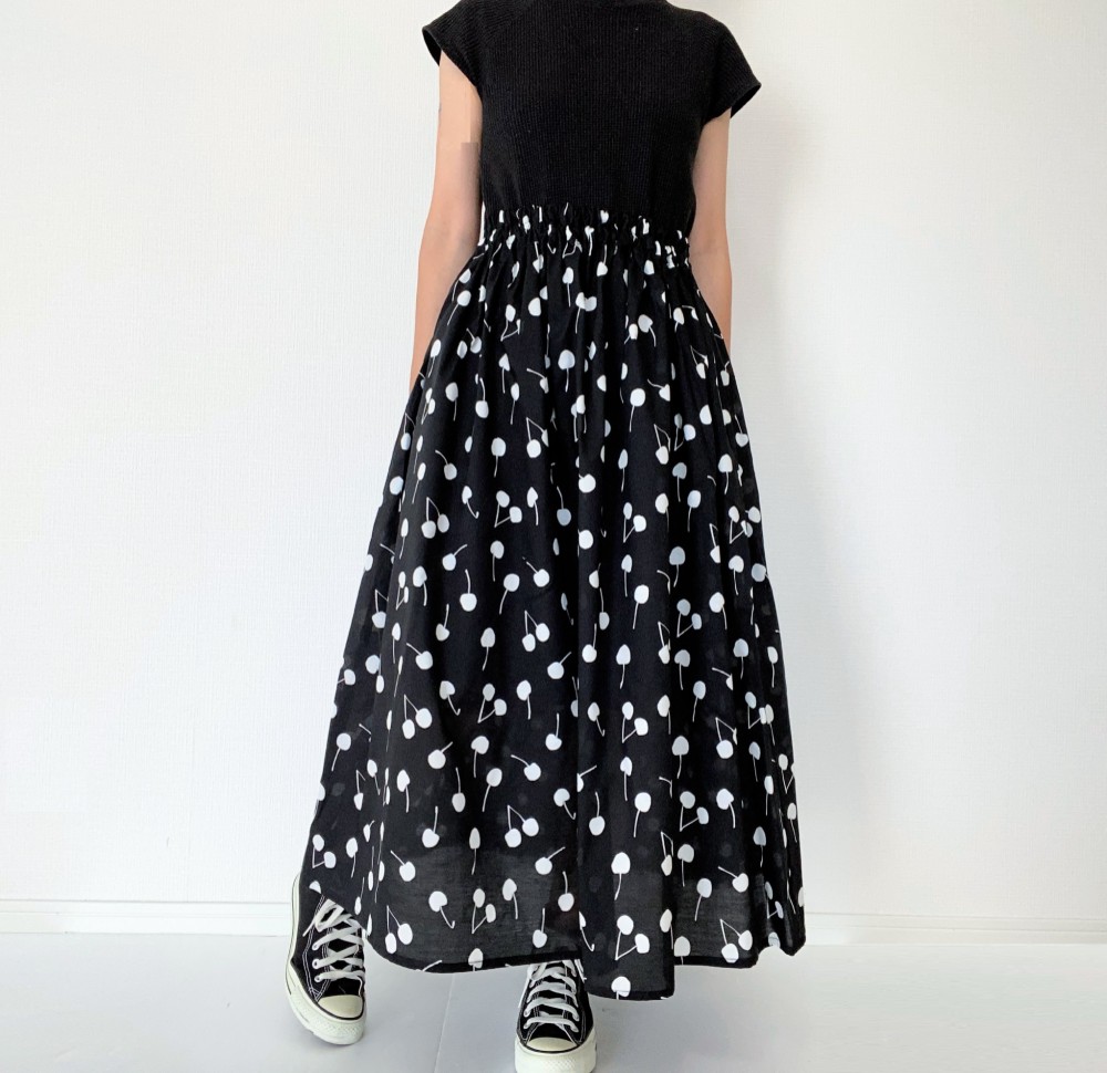 & 【新品】MARK LONA モノトーン(サイズ:40) ボアスカート