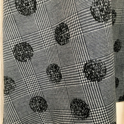 格倫格紋×點圖案*單調喇叭裙：半袖 第3張的照片